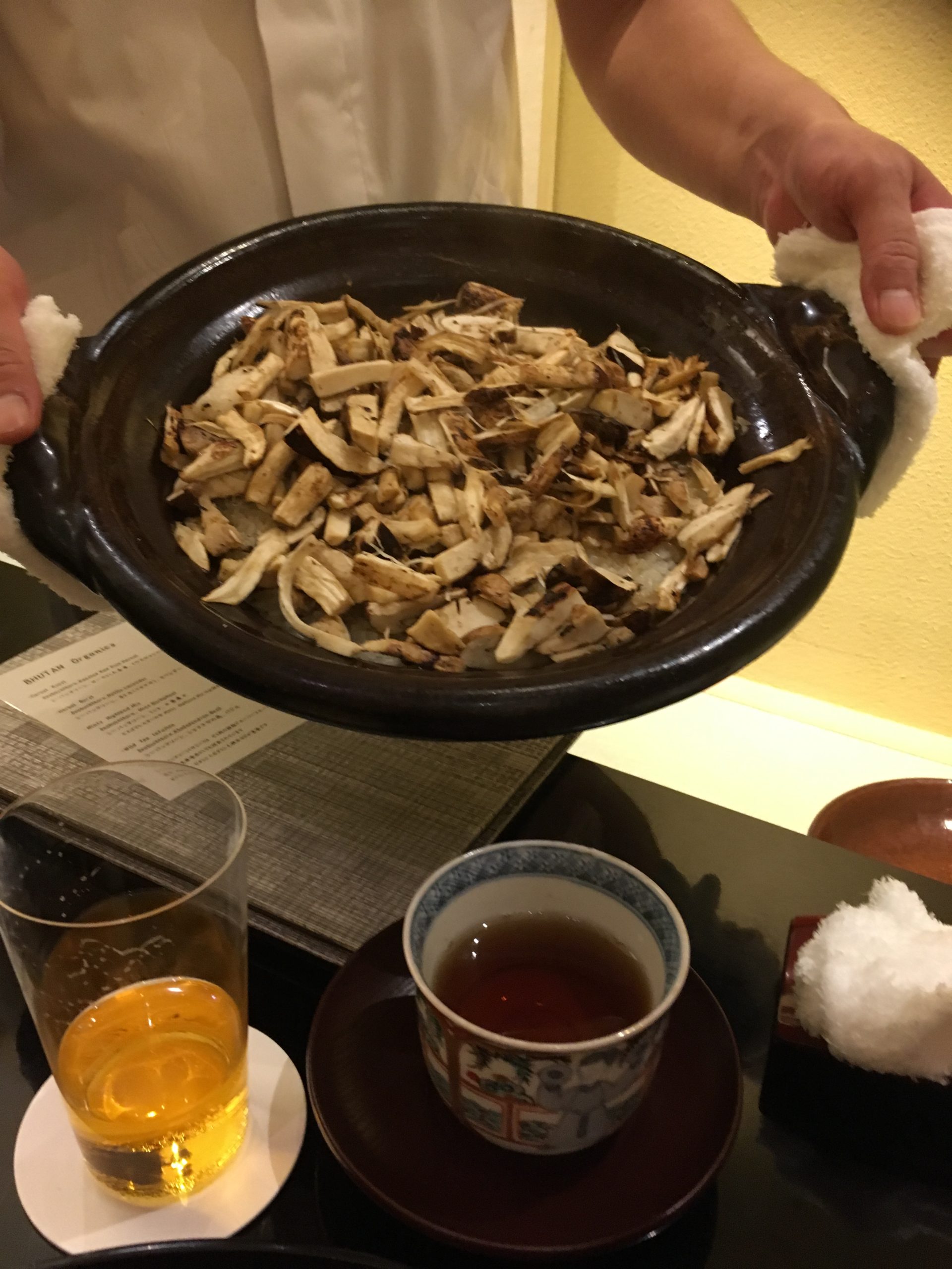 松茸だらけご飯。ミシュラン星付き「日本料理 太月」料理長製